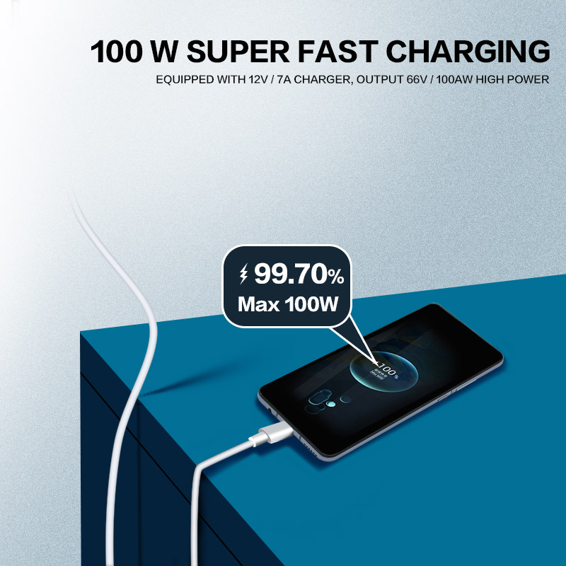 Cáp usb 7a 100w loại c cáp sạc siêu nhanh cho huawei mate 40 30 xiaomi samsung sạc nhanh cáp sạc usb dây dữ liệu