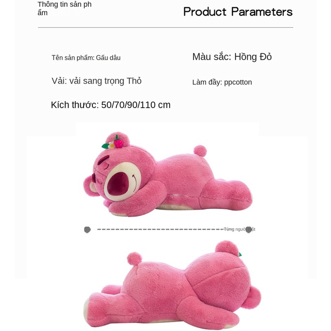 Gấu Nhồi Bông Dễ Thương 30cm 40cm 50cm 70cm 90cm