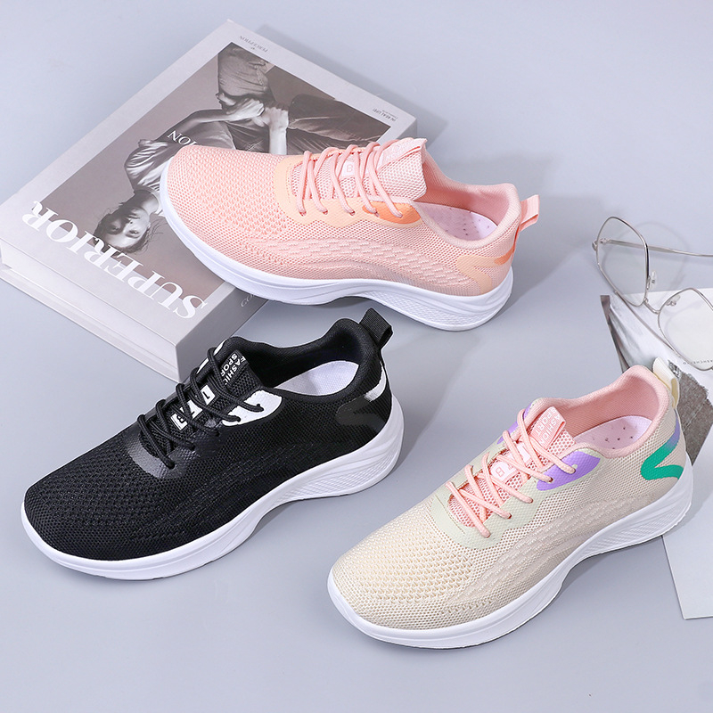 🔥có hàng sẵn🔥giày sneaker nữ Giày Thể Thao Nữ Đế Mềm Thoải Mái Năng Động-AA0330