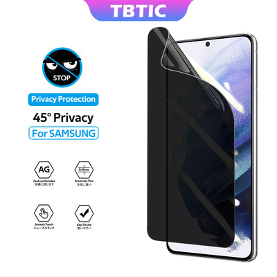 TBTIC Cho Samsung S26US 26Plus S26 S25 S24 S23 Ultra Plus S22 S21 S20 Note 20 10 9 8 S10 S9 FE 5G Bảo Vệ Màn Hình Riêng Tư Hydrogel Phim