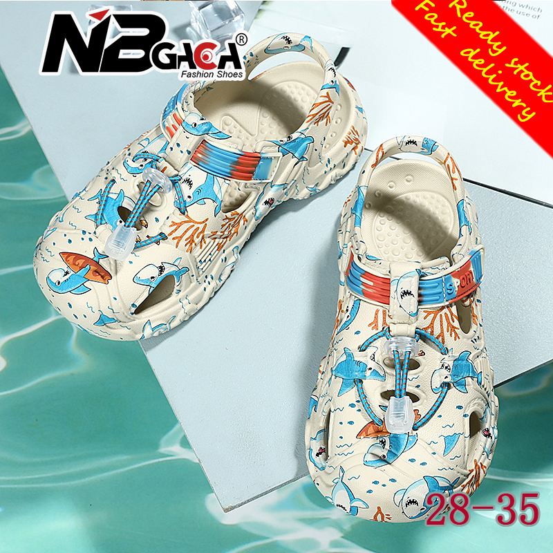 Xăng đan Chống Trượt Chống Mòn Bảo Vệ Ngón Chân Dành Cho Bé Trai Gái Đi Biển