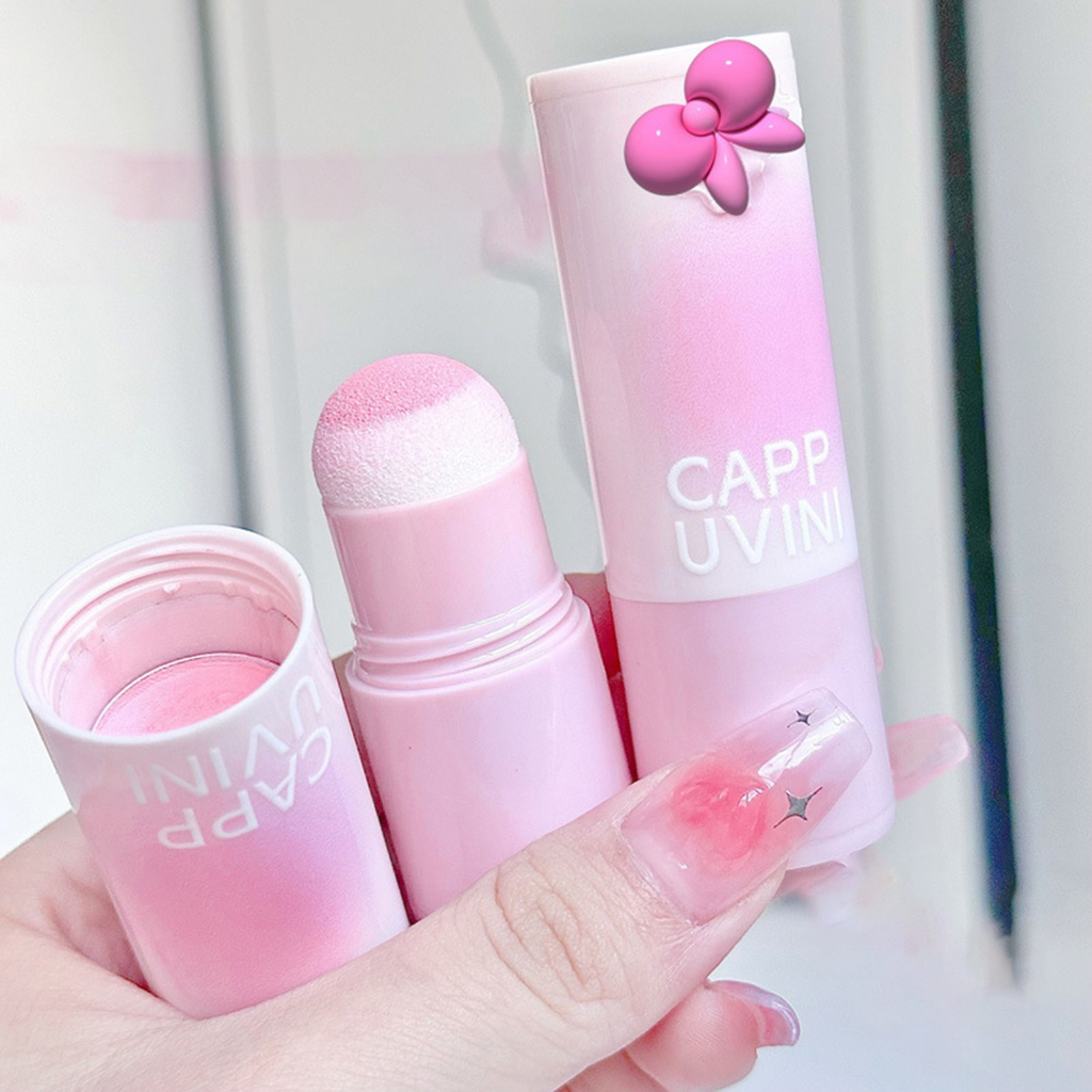 Phấn má hồng CAPPUVINI dạng lì không nhăn 6g