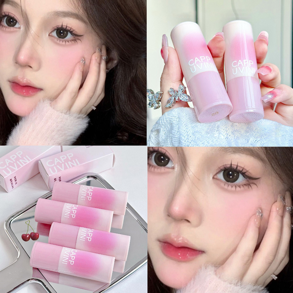 Phấn má hồng CAPPUVINI dạng lì không nhăn 6g