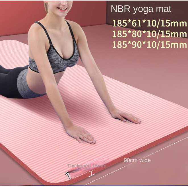 Thảm Tập Yoga Dày Dặn Chống Trượt Giảm Tiếng Ồn Tiện Dụng