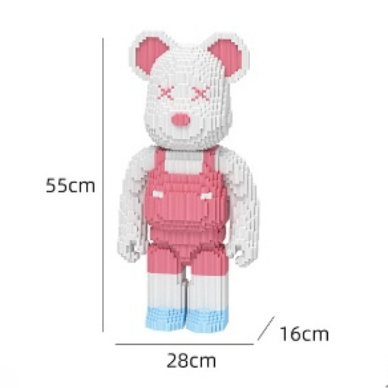 Bộ Đồ Chơi Lắp Ráp Hình Chú Gấu Độc Đáo Cho Bé