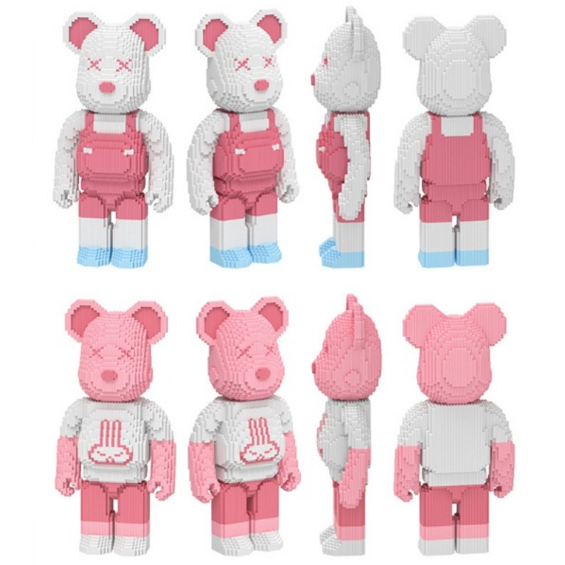 Bộ Đồ Chơi Lắp Ráp Hình Chú Gấu Độc Đáo Cho Bé