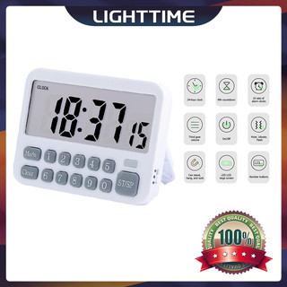 Hẹn giờ nhà bếp đa chức năng kỹ thuật số với chức năng bộ nhớ / 10 bộ đồng hồ báo thức / đếm 99 giờ / xuống nhà bếp thể thao đồng hồ báo thức đồng hồ hẹn giờ để nấu ăn