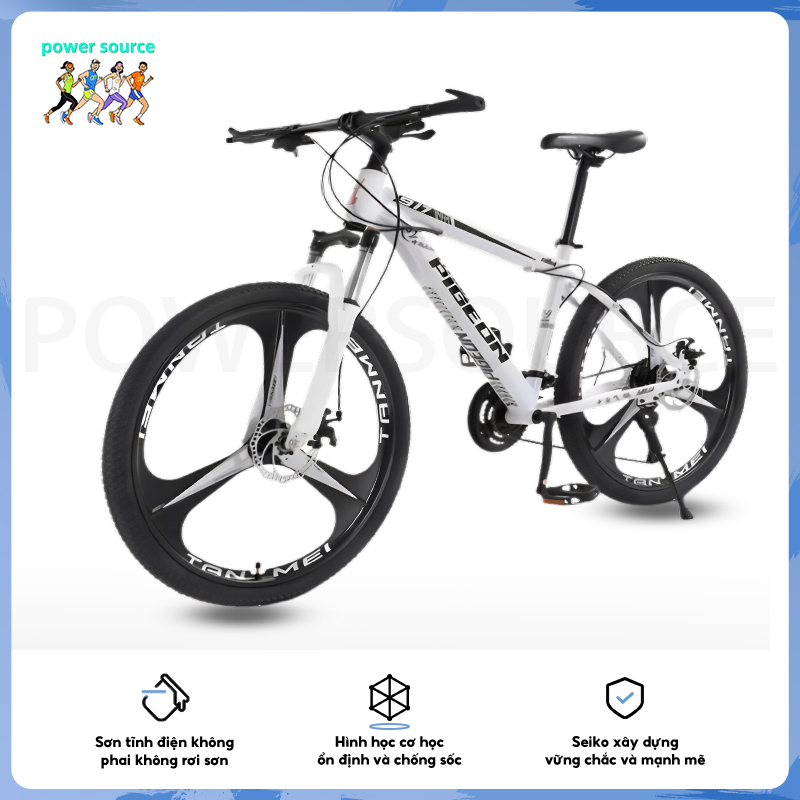 Xe đạp thể thao leo núi 26 inch 24 inch 21 tốc độ hợp kim nhôm cao cấp siêu bền