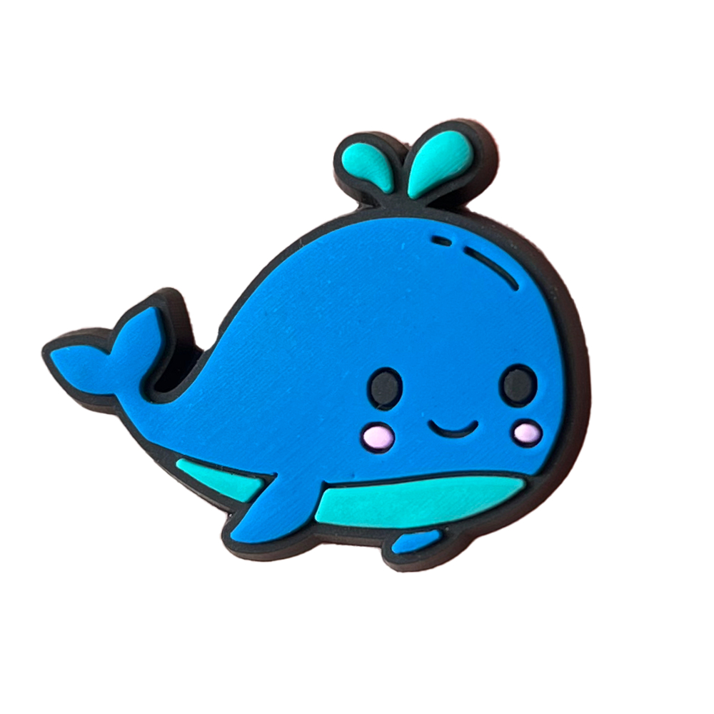 Croc JIBZ 1 Cái Mặt Dây Chuyền Hình Xăng đan Croc JIBZ Màu Xanh Dương Chính Hãng Thích Hợp Làm Quà Tặng Cho Bạn Bè