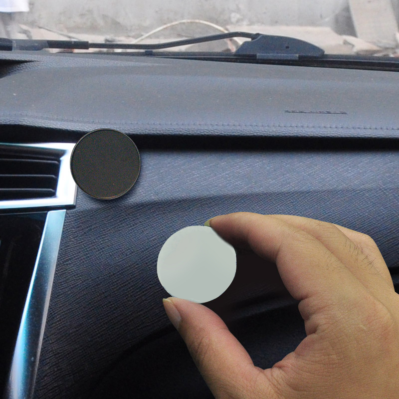 Giá Đỡ Điện Thoại Kim Loại Hình Tròn 30 * 0.3mm Có Nam Châm Phù Hợp Cho Ô Tô