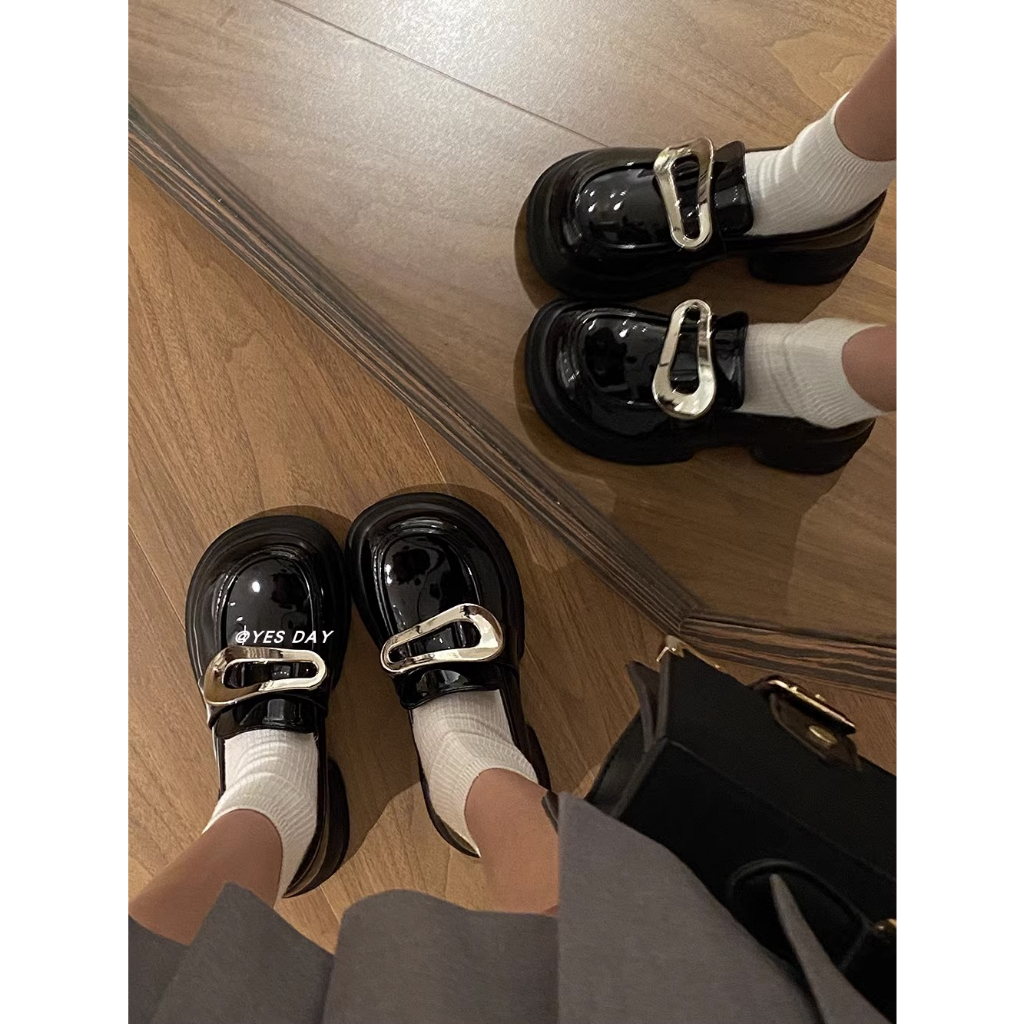 UOUO giày cao gót giày mary jane giày lolita đế vuông Giày Sandal Cao Gót Mũi Vuông dép Dày Không Thấm Nước Cho Búp Bê Barbie 32ZMLZ072109