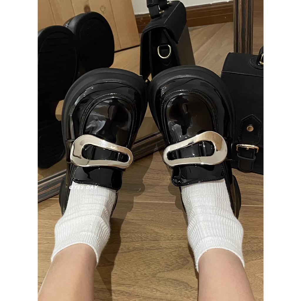 UOUO giày cao gót giày mary jane giày lolita đế vuông Giày Sandal Cao Gót Mũi Vuông dép Dày Không Thấm Nước Cho Búp Bê Barbie 32ZMLZ072109