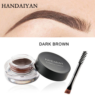 Gel kẻ lông mày HANDAIYAN không thấm nước với 12 màu
