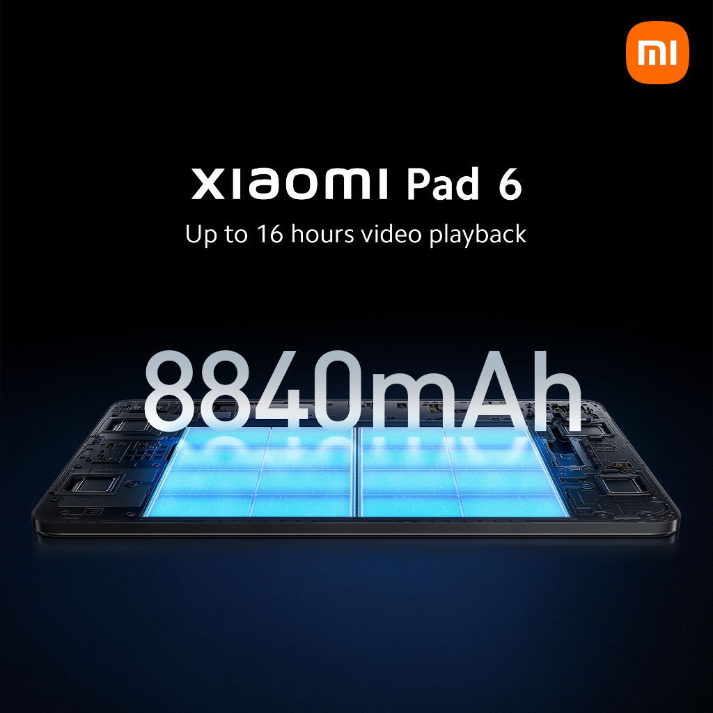 Xiaomi mi Bộ Sạc Pin Nhanh 33w 870 processor 11inch 2.8k ultra 8840mah Cho Máy Tính Bảng android tablet 6