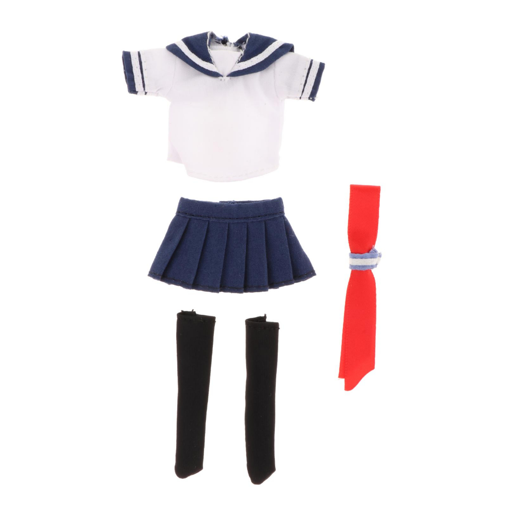 Trang Phục Thời Trang Cho Búp Bê Nữ 6 "Tỷ Lệ 1 / 12