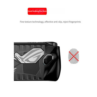 Game case full cover protective case anti-drop protective case cho asus rog ally