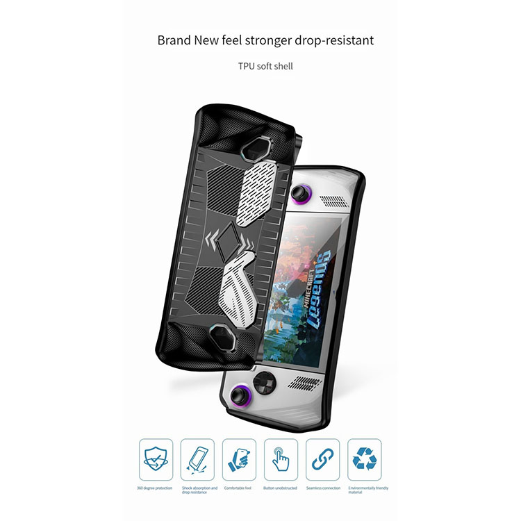 Game case full cover protective case anti-drop protective case cho asus rog ally