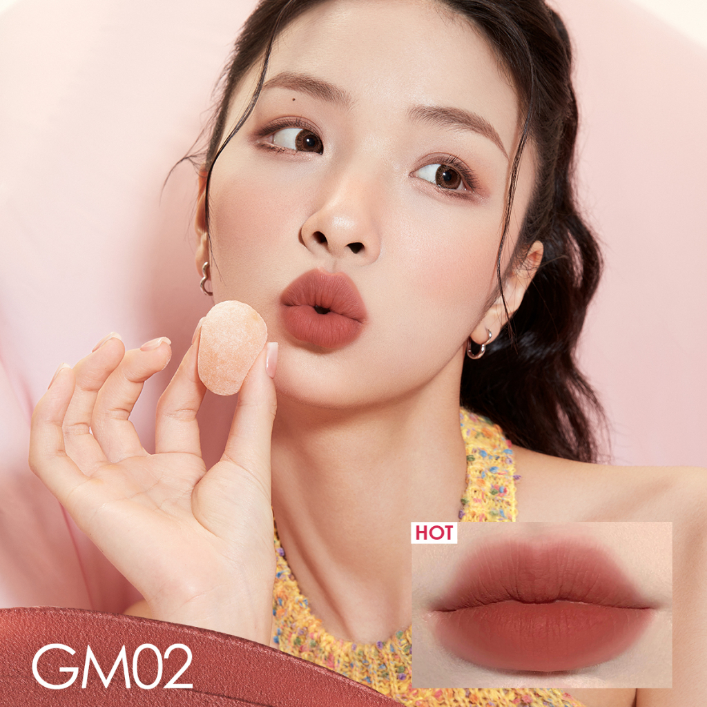 Son kem bùn mochi CARSLAN Carslan Mistiness lì mờ xốp nhẹ trên môi 2.5g