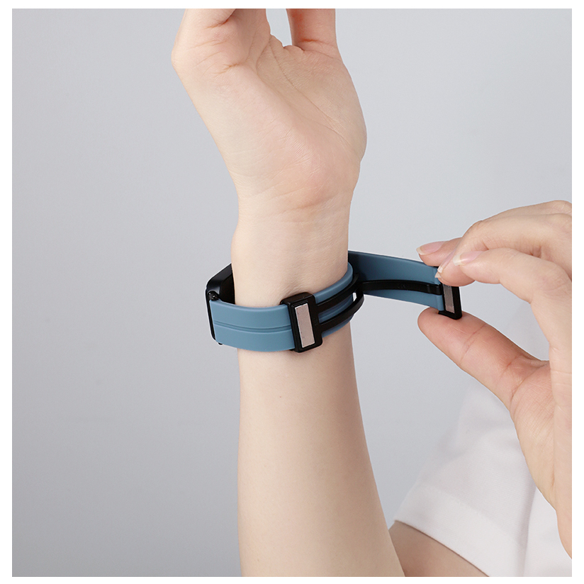 Dây đeo silicon có khóa từ tính cho huawei watch fit 2 fit2 sport straps bracelet smart watch replacement wristband accessories