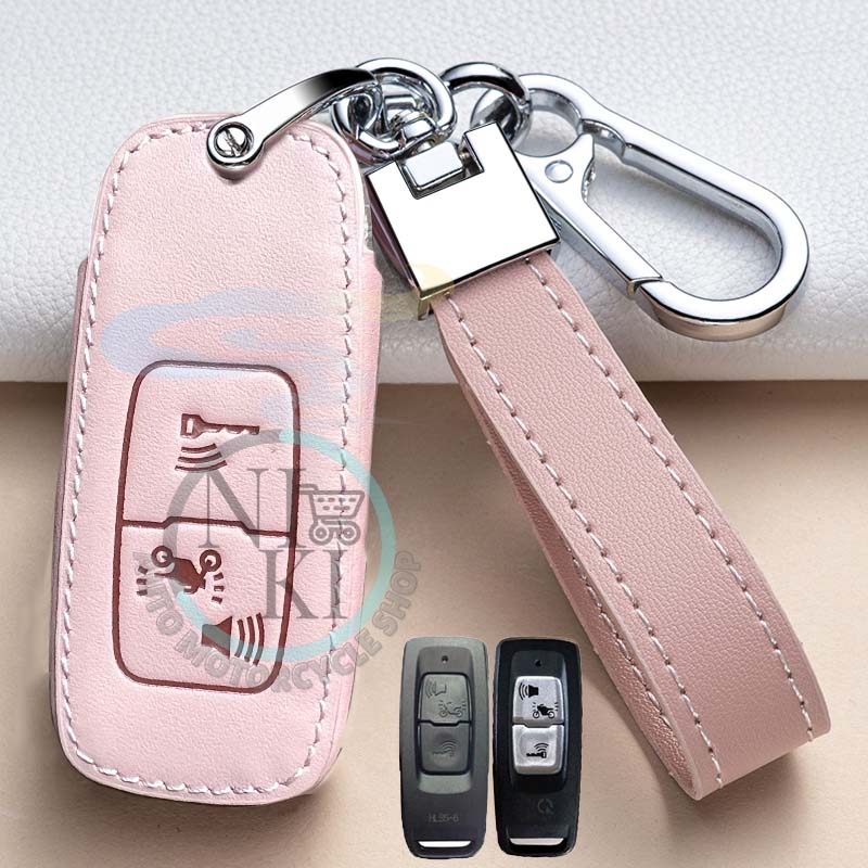 Vỏ Da Bảo Vệ Chìa Khóa Xe Mô Tô Honda SH Mode PCX Cub Adv