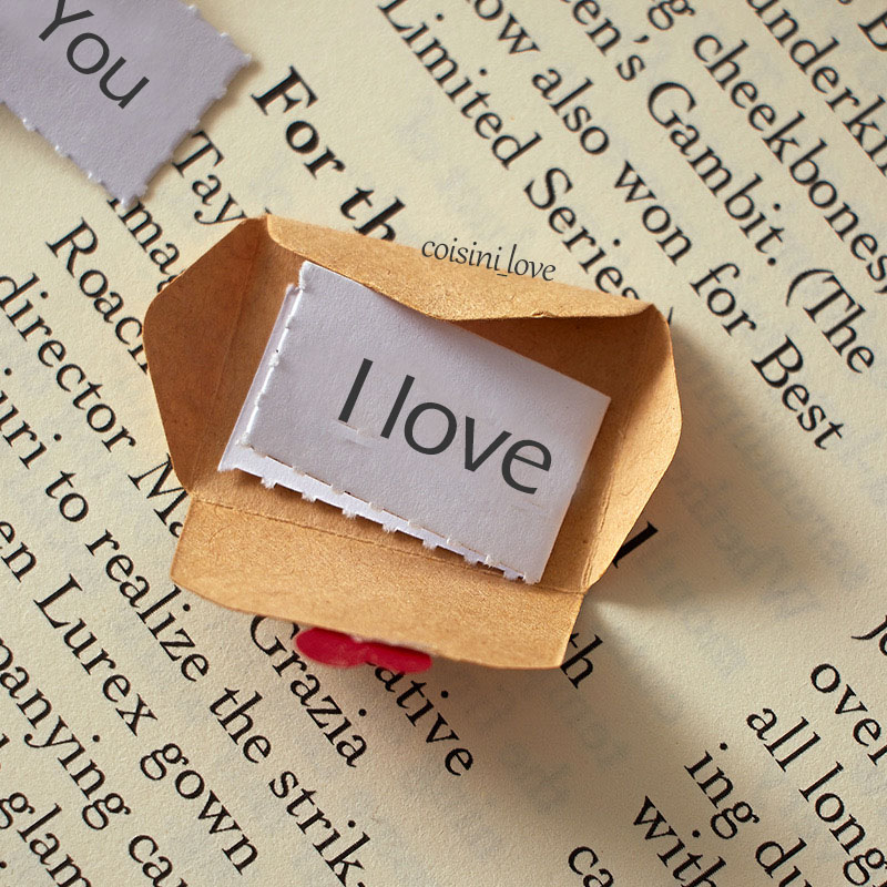 100 cái mini envelope mini love letter set quà tặng ngày lễ tình nhân cho nam và nữ món quà tỏ tình bạn trai quà tặng kỳ nghỉ lời chúc thú tội phong bì