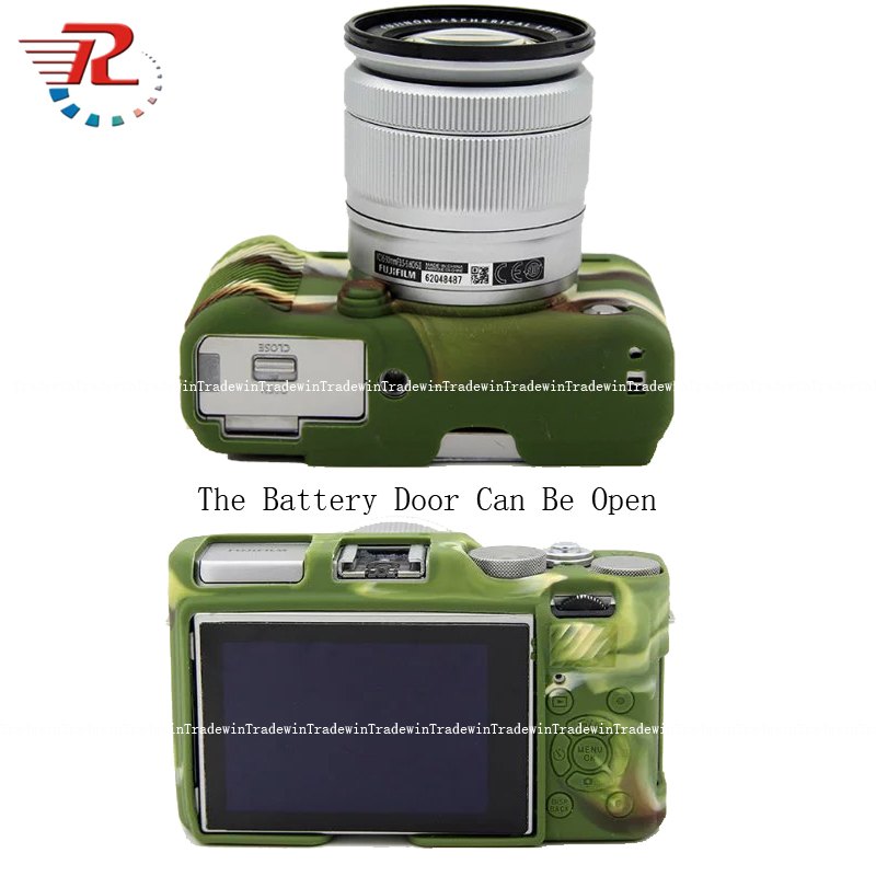 Vỏ bọc thân máy ảnh bằng cao su silicon mềm cho fujifilm xa5 x-a5