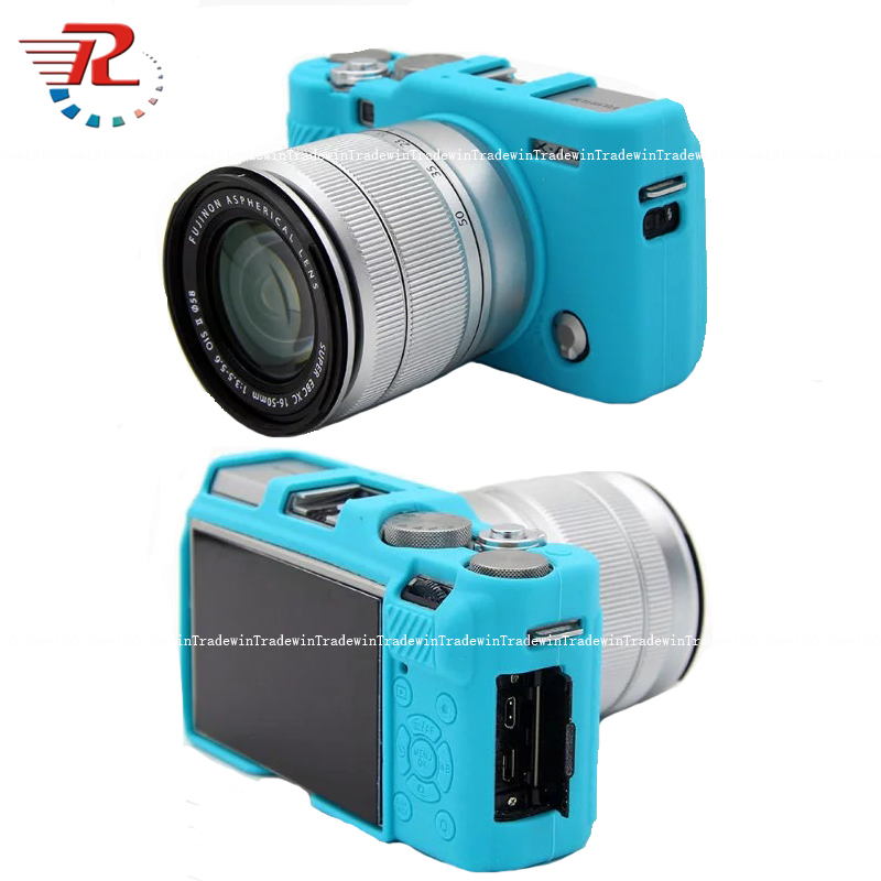 Vỏ bọc thân máy ảnh bằng cao su silicon mềm cho fujifilm xa5 x-a5