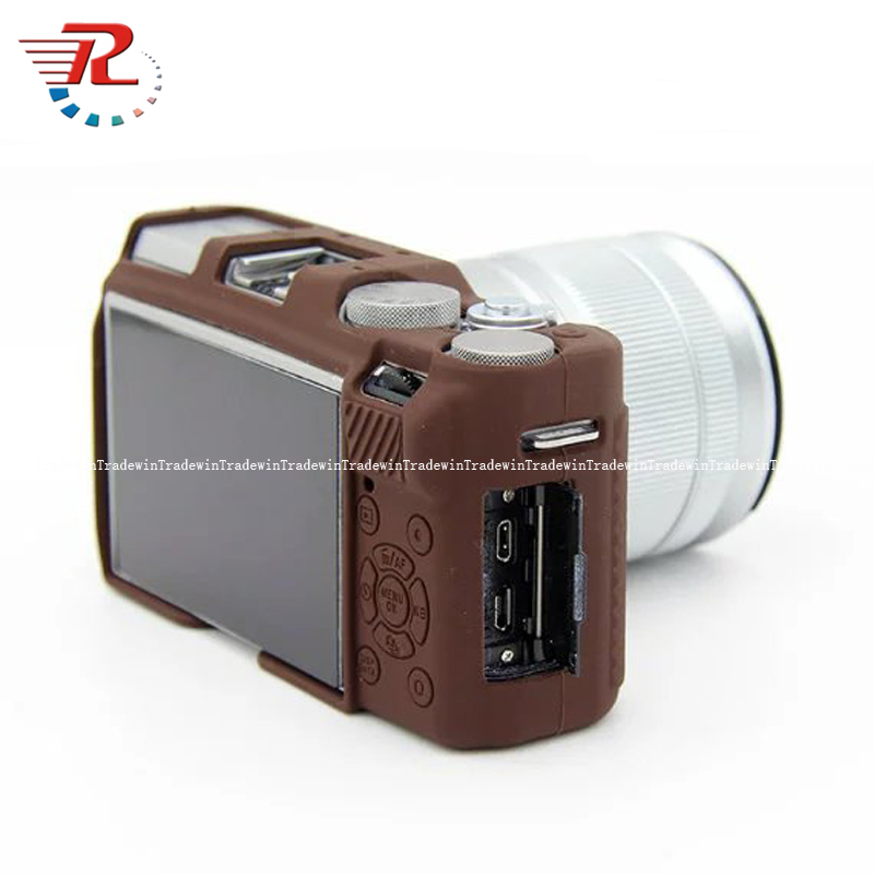 Vỏ bọc thân máy ảnh bằng cao su silicon mềm cho fujifilm xa5 x-a5