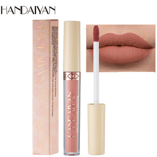 Handaiyan matte velvet 12 màu son bóng lỏng son môi