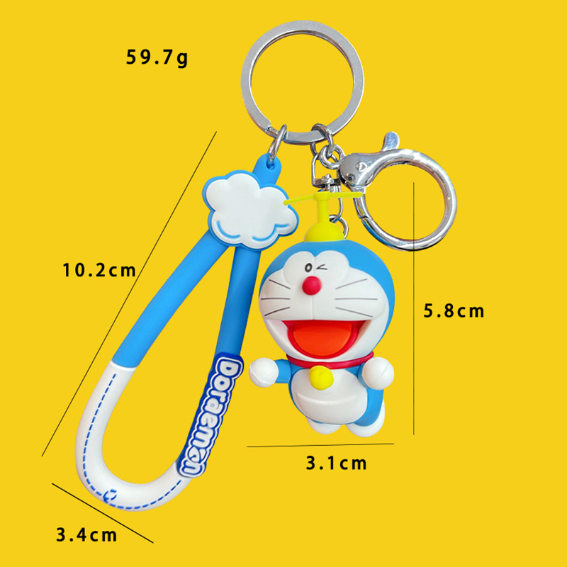 Móc Khóa Hình Máy Ảnh Doraemon Đáng Yêu