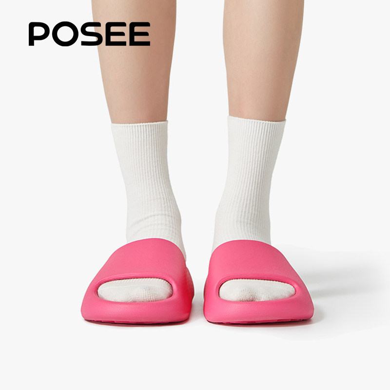 Posee 2023 mới cảm thấy như đang dẫm lên phân. Dép mềm thích hợp cho nam và nữ vào mùa hè, dép đi trong nhà và dép đi ngoài trời