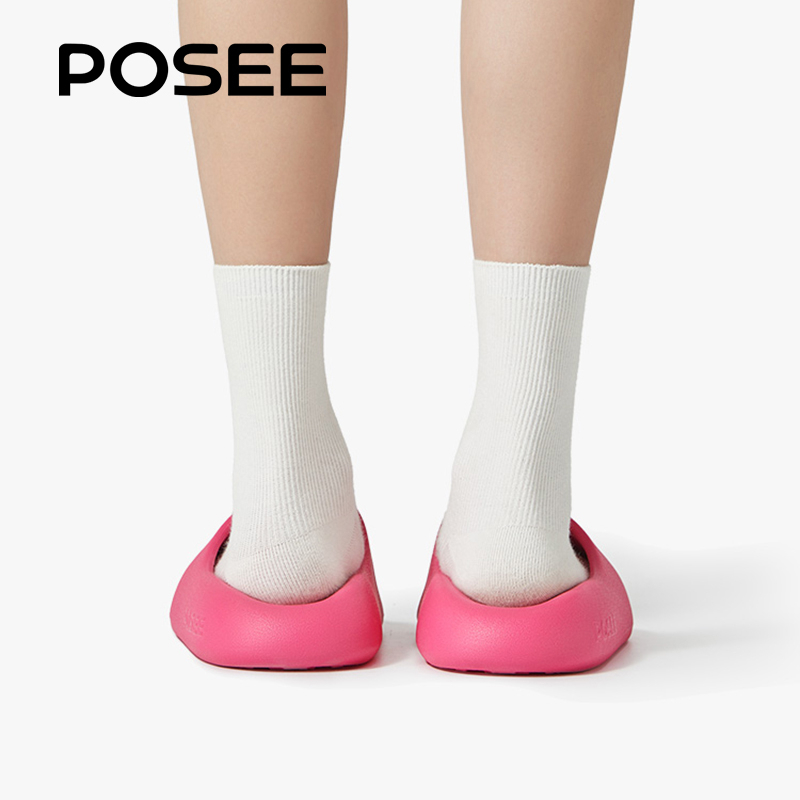 Posee 2023 mới cảm thấy như đang dẫm lên phân. Dép mềm thích hợp cho nam và nữ vào mùa hè, dép đi trong nhà và dép đi ngoài trời