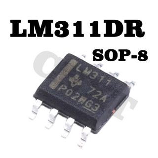 10pcs lm311dr lm311 sop-8 ic chip so sánh tương tự kênh đơn gốc mới