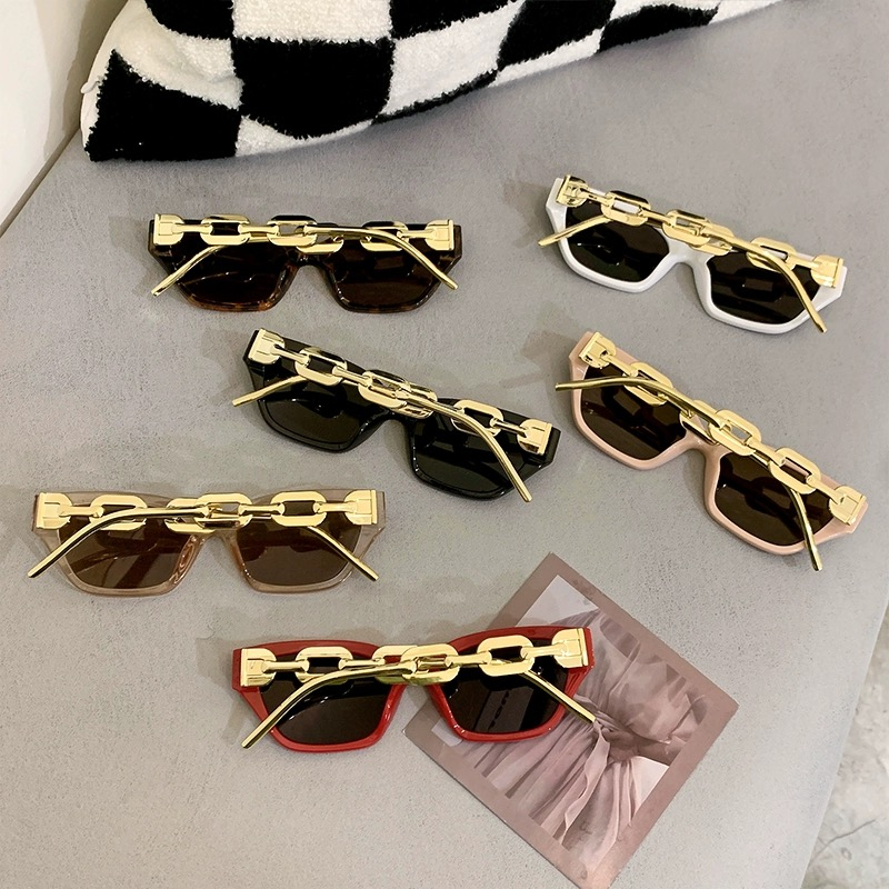 Kính Mát Mắt Mèo Gọng Kim Loại Cao Cấp Phong Cách Âu Mỹ