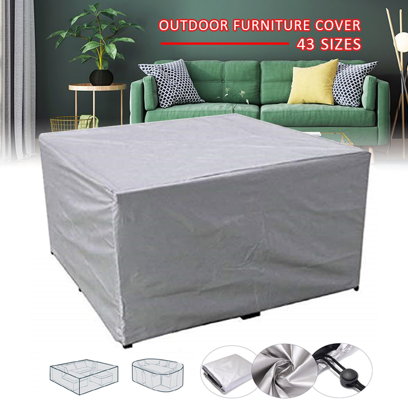 Đồ nội thất ngoài trời che phủ chống thấm mưa tuyết bụi-proof anti-uv bàn ghế sofa che sân vườn bảo vệ đồ nội thất