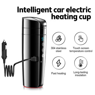 Cốc đun nước KAIMEIDI giữ nhiệt màn hình kỹ thuật số thông minh cho xe hơi