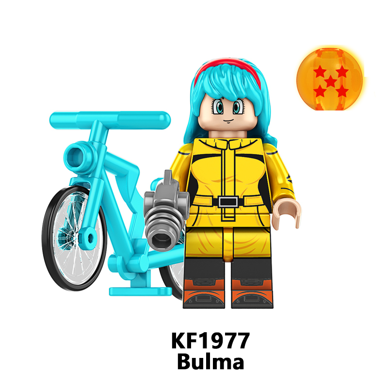 Kf6193 hot dbz majin buu birusu gotenks frieza zamasu burdock son goku nhật bản anime dragon building block figures trẻ em đồ chơi abs