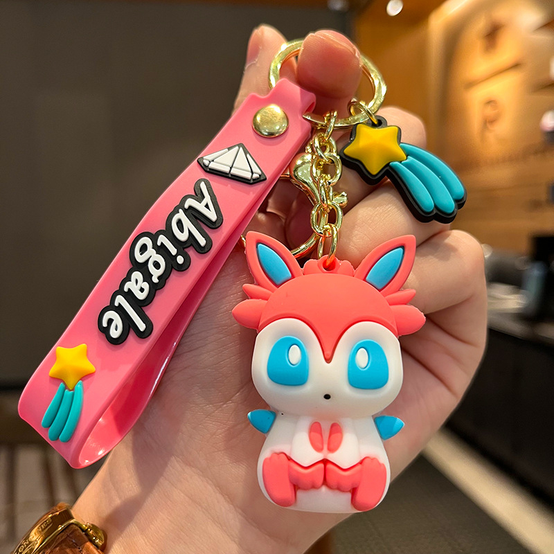 34 phong cách 5-6 cm pokeomn pikachu mimikyu psyduck eevee snorlax phụ kiện móc chìa khóa anime mô hình ô tô móc chìa khóa ba lô mặt dây chuyền móc khóa đồ chơi trẻ em quà tặng