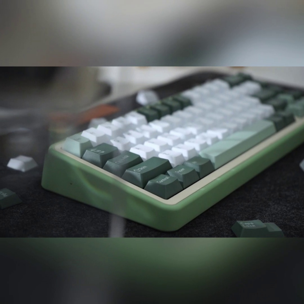 Gmk ngày lễ tình nhân / giả tưởng / ham pbt keycaps double shot cherry profile bộ lớn cho bàn phím cơ keycaps