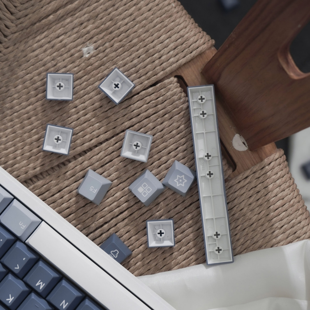 Gmk ngày lễ tình nhân / giả tưởng / ham pbt keycaps double shot cherry profile bộ lớn cho bàn phím cơ keycaps