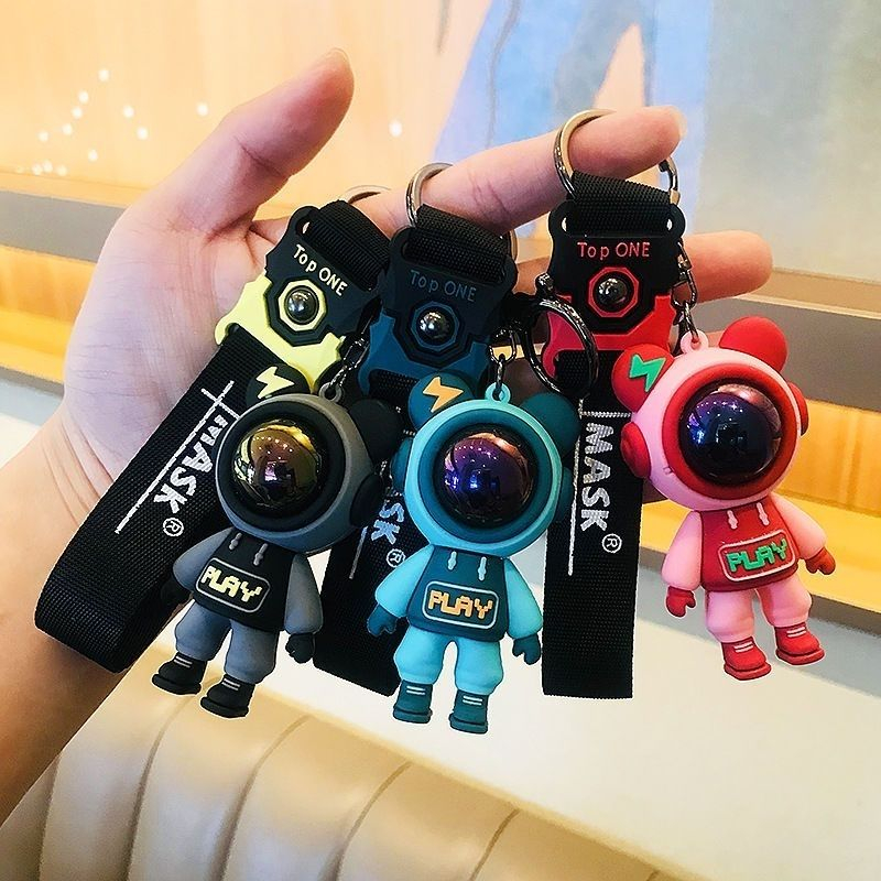 Hoạt Hình Móc Khóa Hình Gấu Bông Đáng Yêu