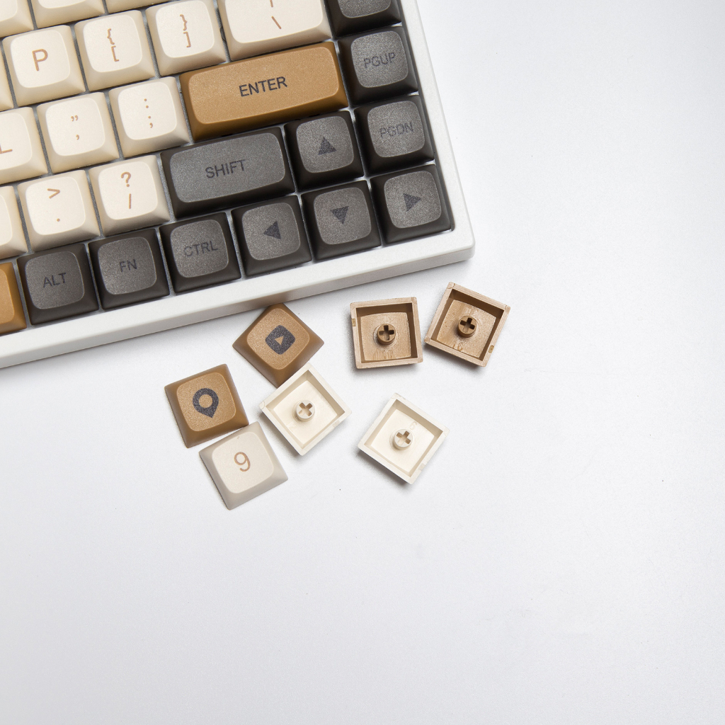 Glimmer keycaps pbt xda cấu hình ember thăng hoa cho bàn phím cơ 60/70/80/100/108 keycaps