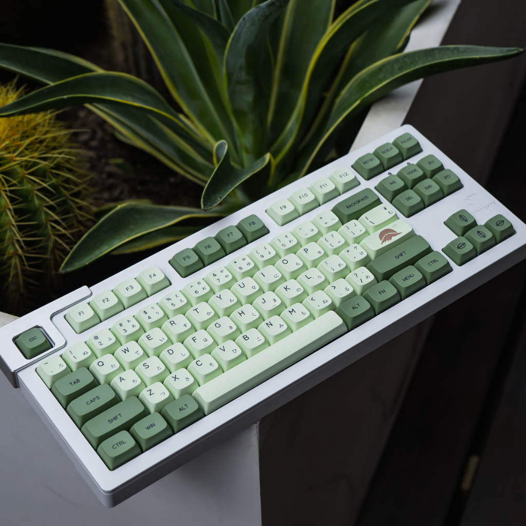 Matcha keycaps pbt dye-sub xda profile keycaps tùy chỉnh keycaps tương thích với công tắc cherry gateron mx