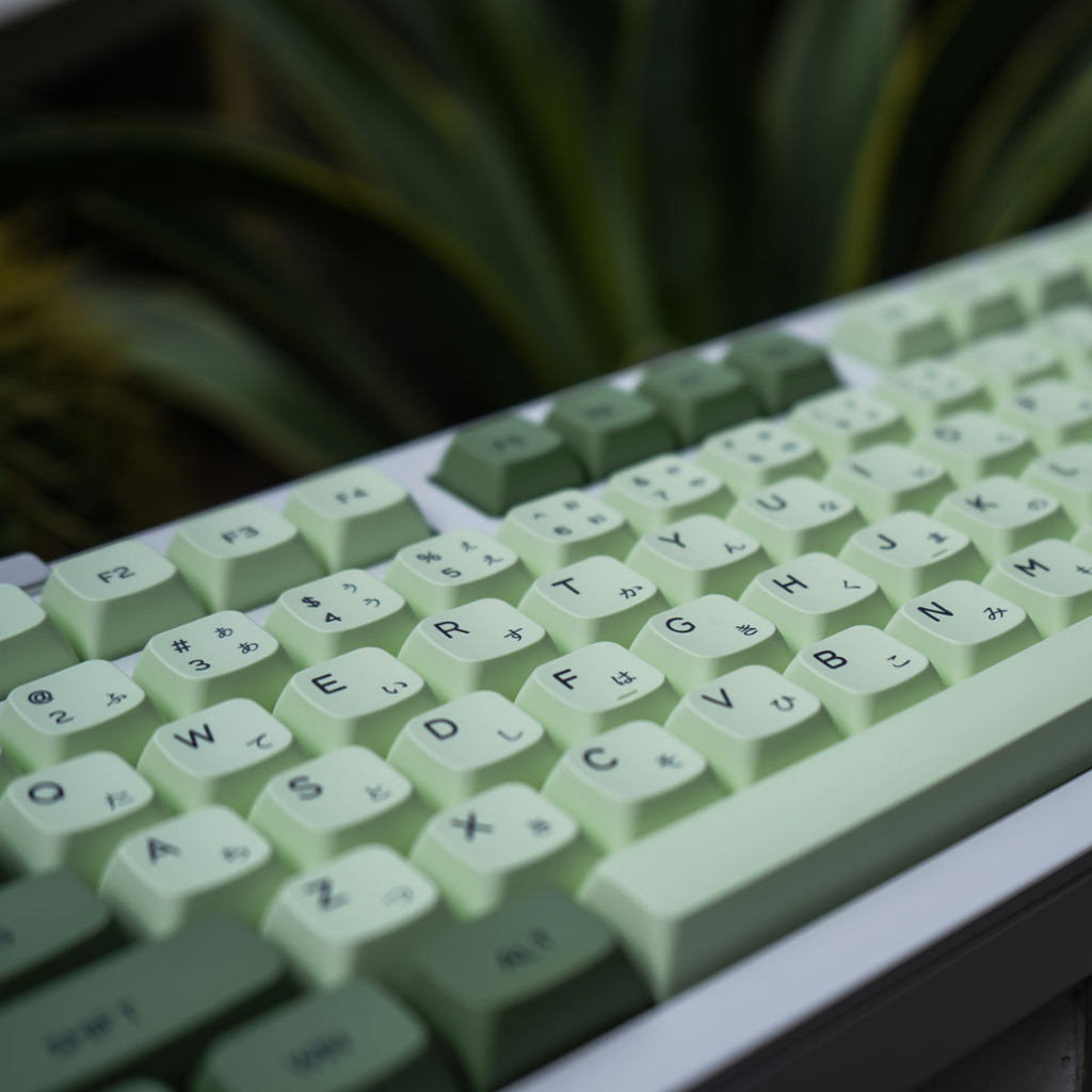 Matcha keycaps pbt dye-sub xda profile keycaps tùy chỉnh keycaps tương thích với công tắc cherry gateron mx
