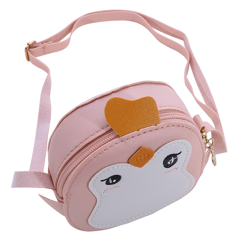 Túi Đeo Chéo Hình Chim Cánh Cụt Dễ Thương Cho Bé