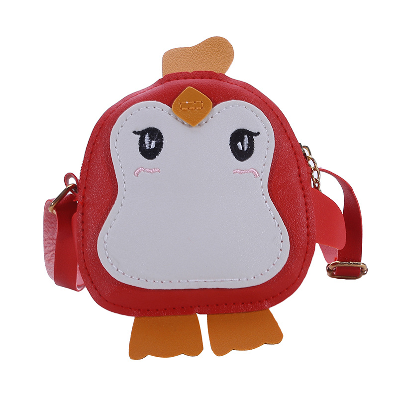 Túi Đeo Chéo Hình Chim Cánh Cụt Dễ Thương Cho Bé