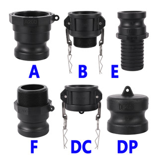 2 "camlock rãnh lắp cam khóa homebrew bộ chuyển đổi khớp nối nhanh pp phụ kiện camlock nam nữ bộ chuyển đổi bụi cắm nắp cam khóa khớp nối