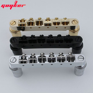 Tune o matic electric guitar bridge + studs bm-002 for les paul guitar guitar phụ kiện