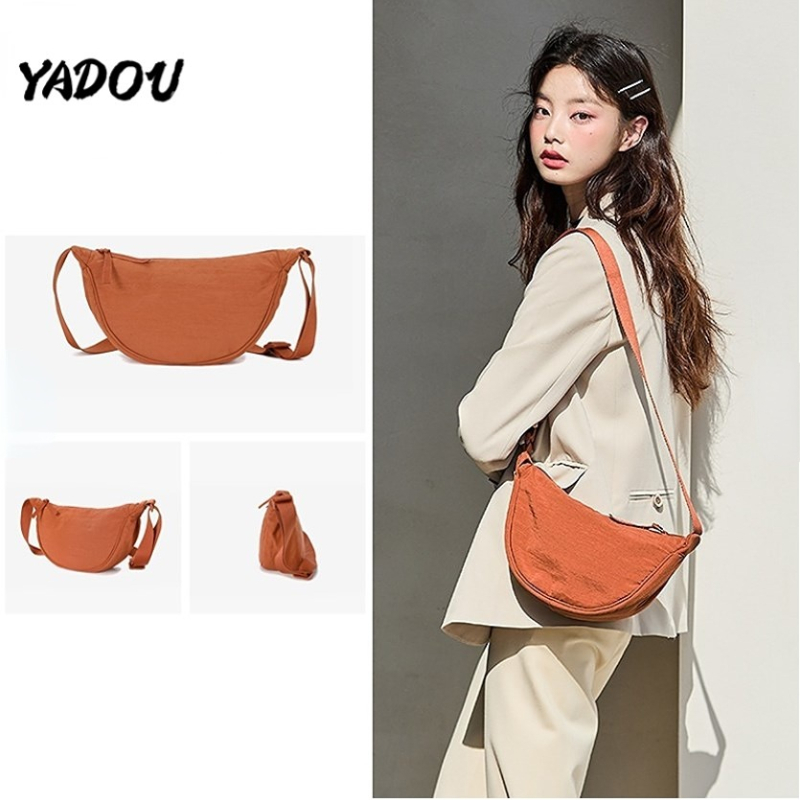 Túi đeo vai nhỏ YADOU bằng vải nylon dễ phối đồ cho nữ
