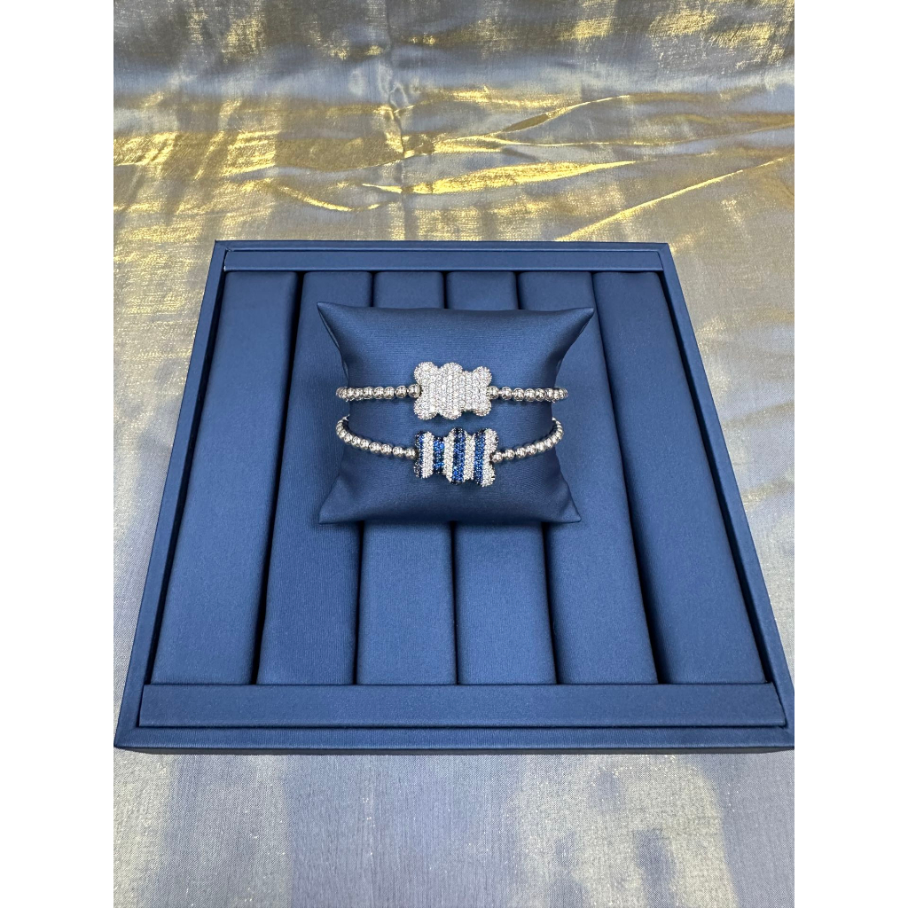 Thương hiệu thời trang 2023 new monaco saint tropez yummy navy blue bracelet vòng tay quà tặng tinh tế của phụ nữ